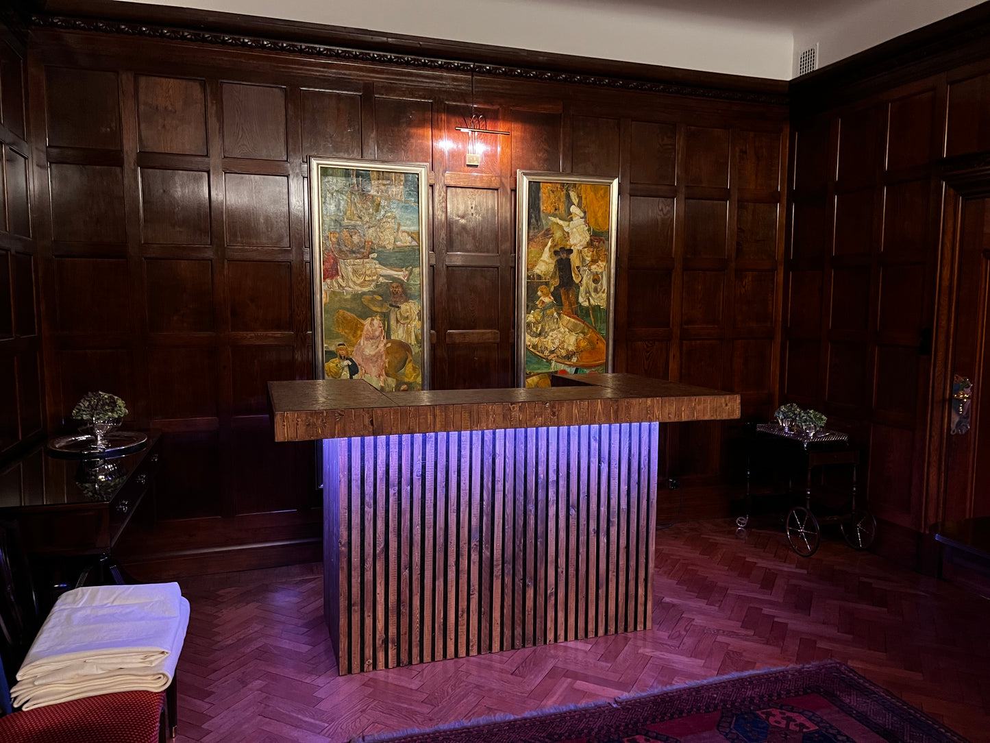 Sammenleggbar bar