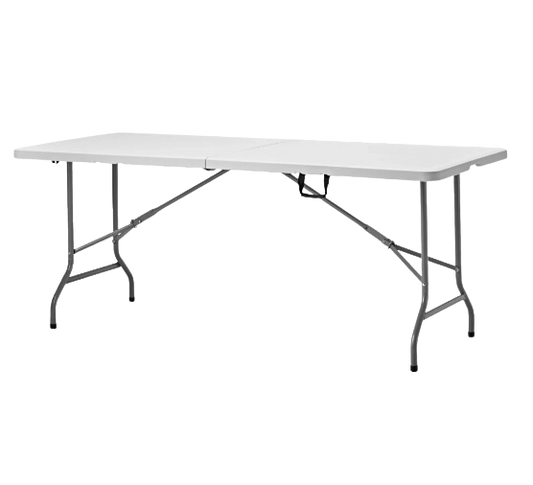 Avlangt klappbord 180 x 76 cm til leie fra Gaulin Utleie